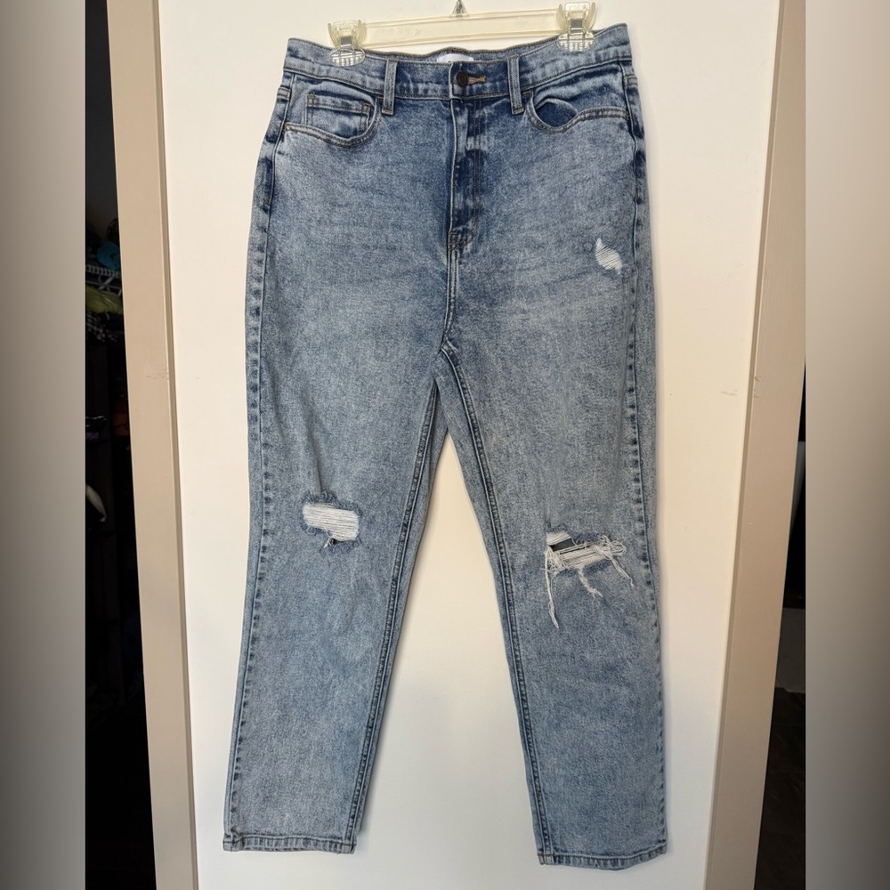 Cello NWOT High Rise Slim Ankle Denim Jean Light Acid Wash Size 13